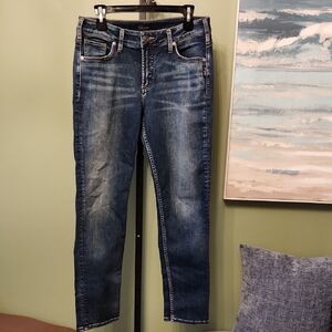 Silver Jeans Dark Blue Jeans